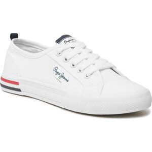 Tenisky Pepe Jeans Brady Basic Boy PBS30549 White 800