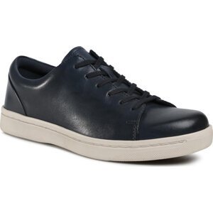 Sneakersy Clarks Kitna Lo 261533737 Navy Leather