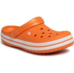 Nazouváky Crocs Crocsband 11016 Orange/White