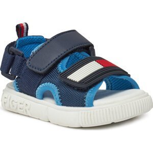 Sandály Tommy Hilfiger Velcro Sandal T1B2-33420-1591 M Blue 800