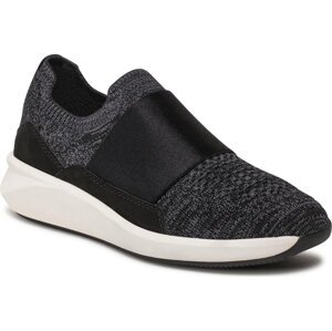 Sneakersy Clarks Un Rio Knit 261654874 Black Knit