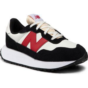 Sneakersy New Balance GS237BR1 Černá