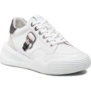 Sneakersy KARL LAGERFELD KL62830 White Lthr