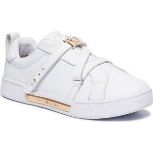 Sneakersy Tommy Hilfiger Branded Th Hardware Sneaker FW0FW04300 White 100