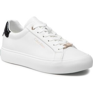 Sneakersy Calvin Klein Vulc Lace Up HW0HW00781 Ck White YAF
