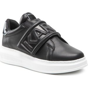 Sneakersy KARL LAGERFELD KL52537 Black Lthr