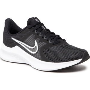 Boty Nike Downshifter 11 CW3413 006 Black/White/Dk Smoke Grey