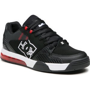Sneakersy DC Versatile ADYS200075 Black/White/Athletic Red (Bwa)