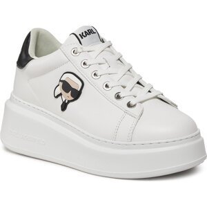 Sneakersy KARL LAGERFELD KL63530N White Lthr 011