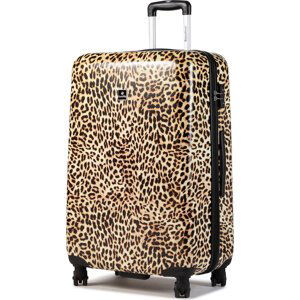 Velký tvrdý kufr Saxoline Trolley L 1440H0.71.10 Leopard