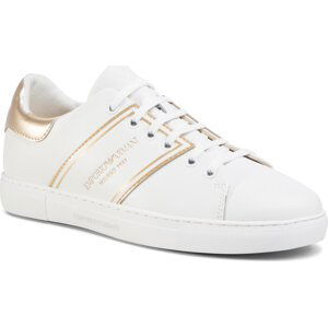 Sneakersy Emporio Armani X3X096 XM090 P461 White/Lt. Gold