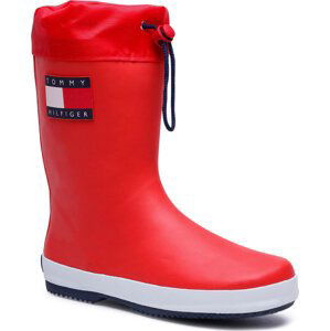 Holínky Tommy Hilfiger Rain Boot T3X6-30766-0047 S Red 300