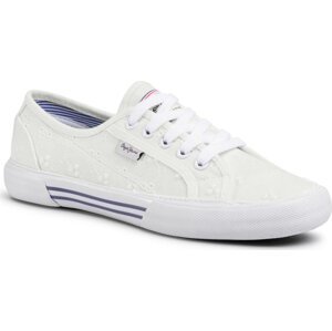 Tenisky Pepe Jeans Aberlady Angy-20 PLS30948 White 800