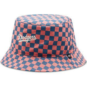 Klobouk 47 Brand MLB Los Angeles Dodgers Check Up Script '47 BUCKET B-CHKBK12GWF-IR Červená