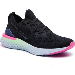 Boty Nike Epic React Flyknit 2 BQ8927 003 Black/Black/Sapphire