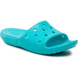 Nazouváky Crocs Classic Crocs Slide K 206396 Digital Aqua