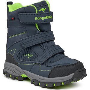 Sněhule KangaRoos K-Robi Ktx 18965 000 4054 Dk Navy/Lime