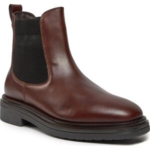 Kotníková obuv s elastickým prvkem Gant Boggar Chelsea Boot 27651332 Dark Brown