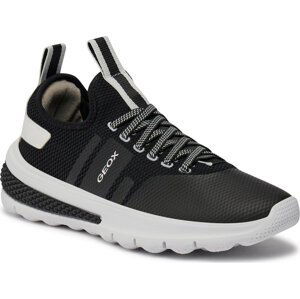 Sneakersy Geox J Activart Girl J45LXB 0159J C0127 D Black/White