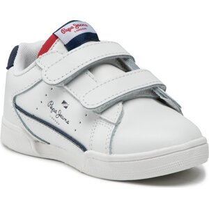 Sneakersy Pepe Jeans Lambert Classic Boy PBS30514 White 800