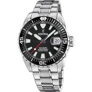 Hodinky Festina The Originals 20669/3 Black/Silver