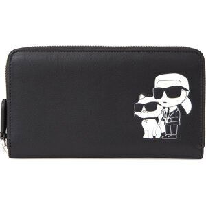 Velká dámská peněženka KARL LAGERFELD 240W3260 Black