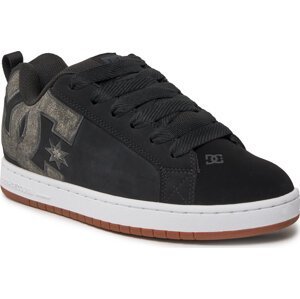 Sneakersy DC Court Graffik 300529 Black Wash BW8