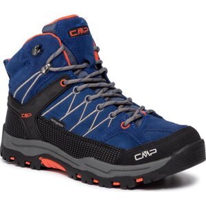 Trekingová obuv CMP Kids Rigel Mid Trekking Shoes Wp 3Q12944J Marine/Tango 05MD