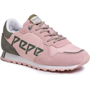 Sneakersy Pepe Jeans Verona W Logo PLS30984 Washed Rose 313