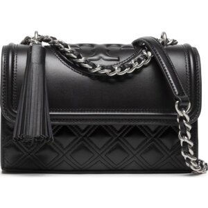 Kabelka Tory Burch Fleming Small Convertible Shoulder Bag 75576 Black/Silver 003