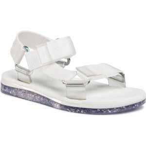 Sandály Melissa Papete + Rider Good Ti 32930 White/Clear 52063