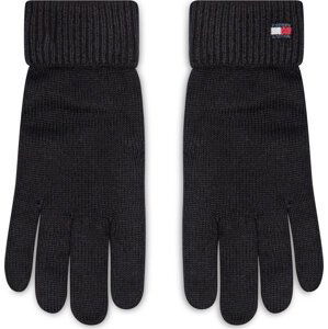 Dámské rukavice Tommy Hilfiger Essential Knit Gloves AW0AW10732 BDS