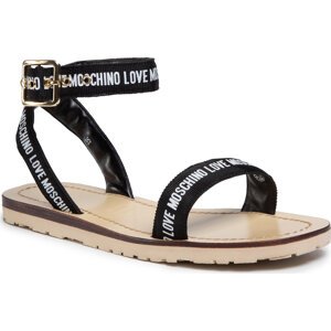 Sandály LOVE MOSCHINO JA16181G0AJU0000 Nero