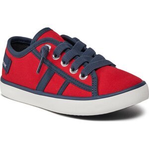 Sneakersy Geox J Gisli Boy J455CA 00010 C7217 S Red/Navy