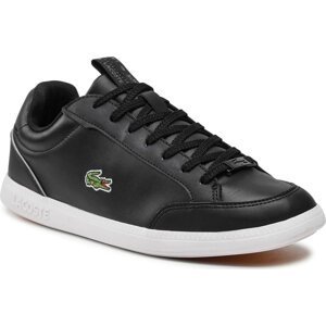 Sneakersy Lacoste Graduate Cap 0121 2 Sma 7-42SMA0015312 Blk/Wht