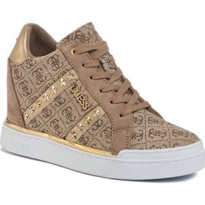 Sneakersy Guess Fayne2 FL5FY2 FAL12 BEIGE/BROWN