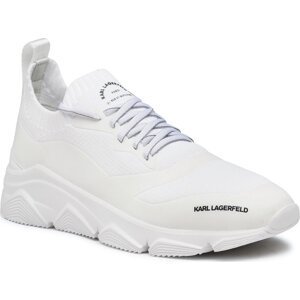 Sneakersy KARL LAGERFELD KL51631A White Knit Textile/Mono