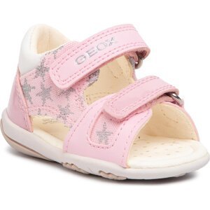 Sandály Geox B Sand Nicely A B0238A 01002 C0550 Pink/White
