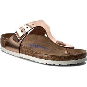 Žabky Birkenstock Gizeh 1005048 Metallic Copper