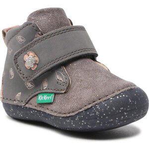 Kotníková obuv Kickers Sabio 879027-10 M Gris Fonce Imprime 122