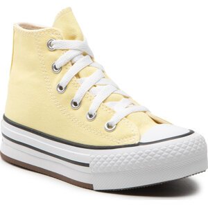 Plátěnky Converse Ctas Eva Lift Hi A02490C Soft Sunshine/White/Black