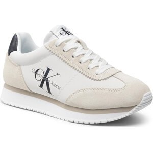 Sneakersy Calvin Klein Jeans Retro Runner YW0YW00516 Bright White YAF