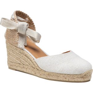 Espadrilky Castañer Carina/6/032 021769-4078 Blanco/Oro