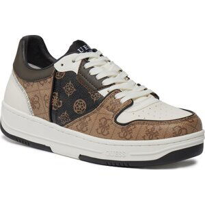 Sneakersy Guess Ancona Low FMPANC ELL12 BRWHI