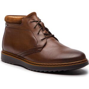 Kotníková obuv Clarks Un Geo Mid Gtx GORE-TEX 261367747 Brown Leather