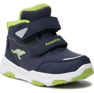 Kotníková obuv KangaRoos Ks-Drifter V 02070 000 4054 Dk Navy/Lime