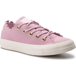 Tenisky Converse Ctas Ox 563416C Pink Foam/Gold/Egret