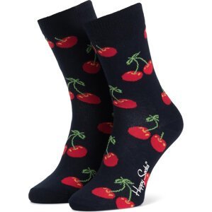 Klasické ponožky Unisex Happy Socks CHE01-6000 Tmavomodrá