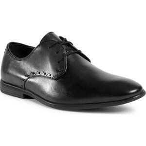 Polobotky Clarks Bampton Park 261520877 Black Leather