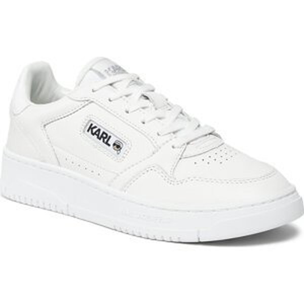 Sneakersy KARL LAGERFELD KL63024 White Lthr/Mono 01W